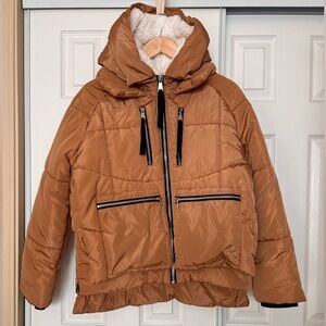 7 For All Mankind Women’s Tan Jacket size M